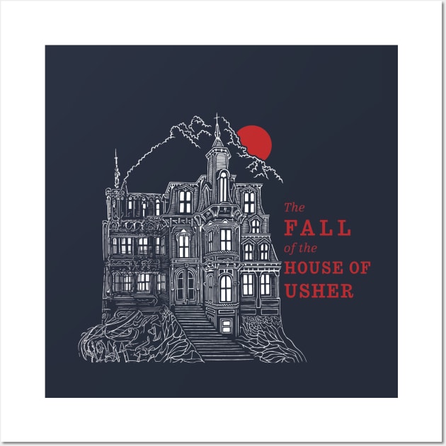 The Fall of the house of usher Wall Art by JennyPool